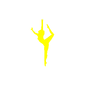 logo ballerine jaune